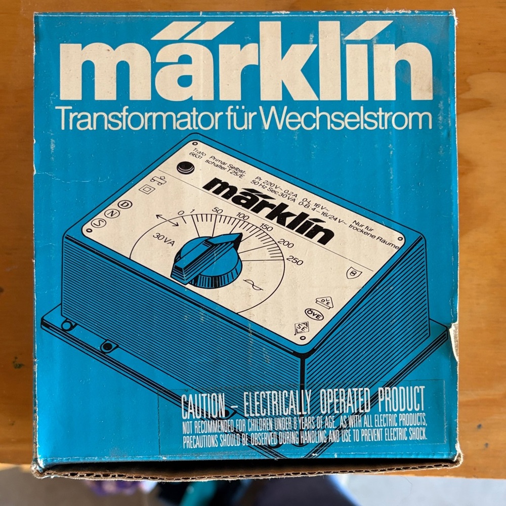 Märklin Train 220v Transformer for Alternating Current